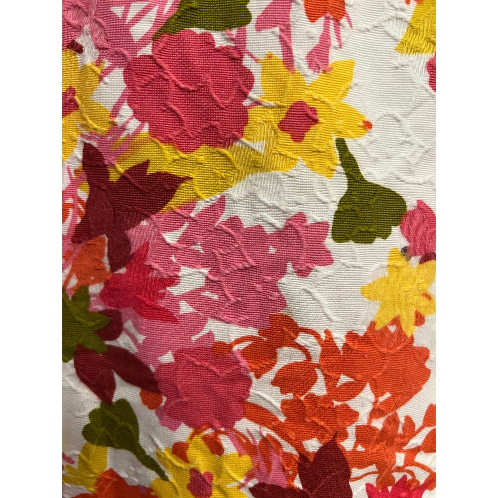 Dress Barn Vibrant Floral Print Sleeveless Sheath Dress Size 14 - Picture 6 of 12